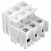 PLU1-WH Sectional Terminal Bloc